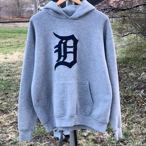 Lee Sport | Shirts | Vintage Detroit Tigers Hoodie Baseball Mlb | Poshmark